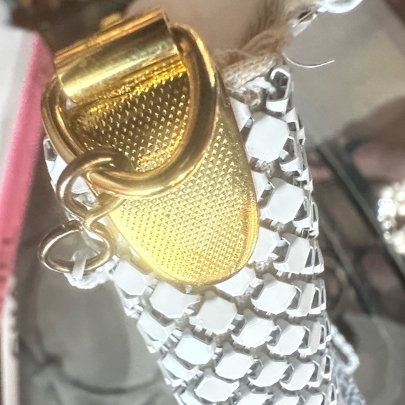 VINTAGE SUMMER STYLE!!!Whiting & Davis metal mesh crossbody - Picture 9 of 15